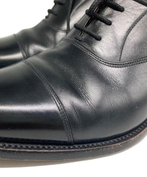 SCOTCH GRAIN（スコッチグレイン）SCOTCH GRAIN (スコッチグレイン) ストレートチップシューズ ブラック サイズ:25の古着・服飾アイテム