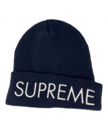 SUPREME（シュプリーム）の古着「ニット帽」｜ネイビー