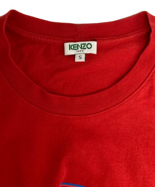KENZO（ケンゾー）KENZO (ケンゾー) タイガープリントTシャツ レッド サイズ:Sの古着・服飾アイテム