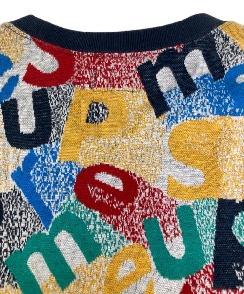 SUPREME（シュプリーム）Supreme (シュプリーム) Scatter Text Crewneck/キャスター テキスト クルーネック マルチカラー サイズ:Sの古着・服飾アイテム