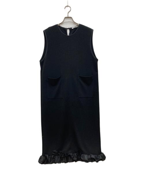 Cen.（セン）Cen. (セン) ノースリーブワンピース ブラック サイズ:Fの古着・服飾アイテム