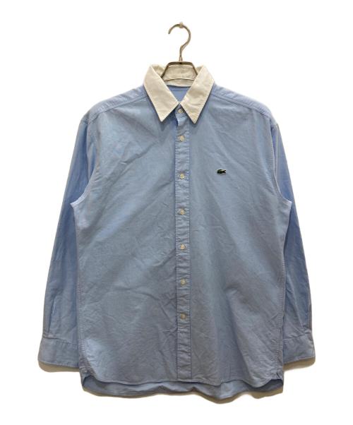 LACOSTE LIVE（ラコステライブ）LACOSTE LIVE (ラコステライブ) 2WAYシャツ ブルー サイズ:US S/Mの古着・服飾アイテム