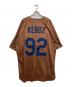 KEBOZ (ケボズ) Majestic (マジェスティック) ベースボールシャツ ブラウン サイズ:LARGE：5000円