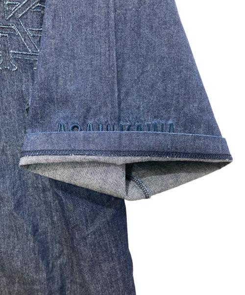 KEBOZ（ケボズ）KEBOZ (ケボズ) Majestic (マジェスティック) DENIM BASEBALL SHIRT/デニム ベースボール シャツ インディゴ サイズ:LARGEの古着・服飾アイテム