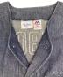 中古・古着 KEBOZ (ケボズ) Majestic (マジェスティック) DENIM BASEBALL SHIRT/デニム ベースボール シャツ インディゴ サイズ:LARGE：5000円