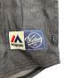 中古・古着 KEBOZ (ケボズ) Majestic (マジェスティック) DENIM BASEBALL SHIRT/デニム ベースボール シャツ ブラック サイズ:LARGE：5000円