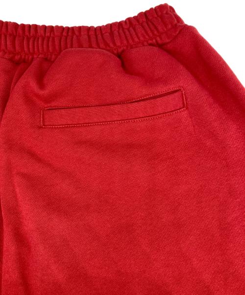 KEBOZ（ケボズ）KEBOZ (ケボズ) 2WAY スウェットパンツ レッド サイズ:MEDIUMの古着・服飾アイテム