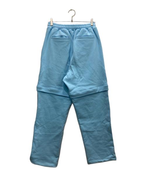 KEBOZ（ケボズ）KEBOZ (ケボズ) 2WAY スウェットパンツ スカイブルー サイズ:MEDIUMの古着・服飾アイテム
