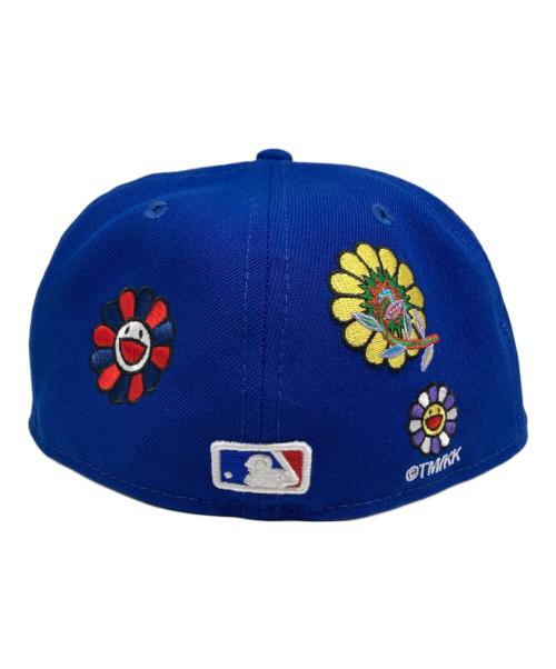 New Era（ニューエラ）New Era (ニューエラ) 刺繍キャップ ブルー サイズ:7 1/2  57.5cmの古着・服飾アイテム