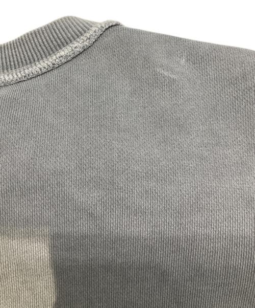 SATUR（セター）SATUR (セター) Wells Cropped Sweatshirt/ウェルズ クロップド スウェットシャツ グレー サイズ:Sの古着・服飾アイテム