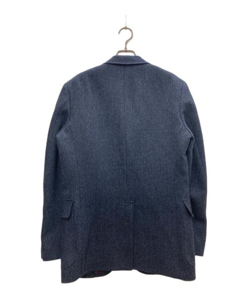 J.PRESS（ジェイプレス）J.PRESS (ジェイプレス) LOVAT LAVEROCK TWEED ヘリンボンツイードジャケット ネイビー サイズ:40の古着・服飾アイテム