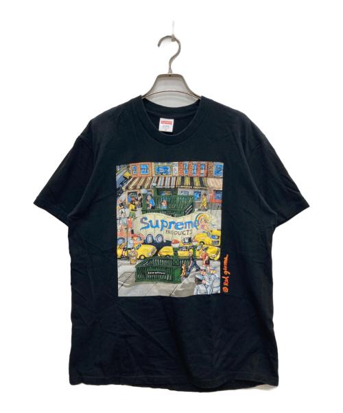 SUPREME（シュプリーム）Supreme (シュプリーム) Manhattan Tee/マンハッタン ティー ブラック サイズ:Ⅿの古着・服飾アイテム
