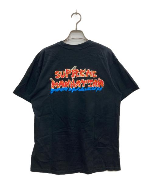 SUPREME（シュプリーム）Supreme (シュプリーム) Manhattan Tee/マンハッタン ティー ブラック サイズ:Ⅿの古着・服飾アイテム
