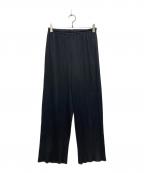 PLEATS PLEASEプリーツプリーズ）の古着「プリーツパンツ」｜ブラック