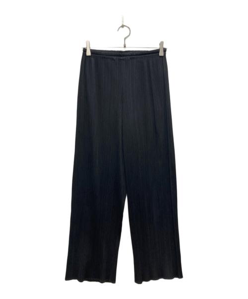 PLEATS PLEASE（プリーツプリーズ）PLEATS PLEASE (プリーツプリーズ) プリーツパンツ ブラック サイズ:2の古着・服飾アイテム