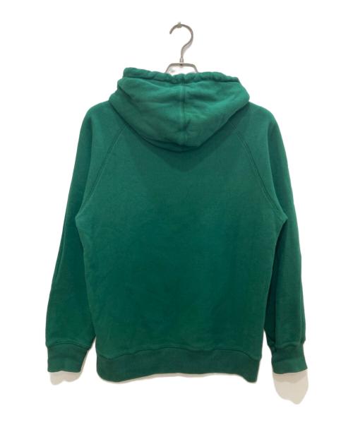 stussy（ステューシー）stussy (ステューシー) プルオーバーパーカー グリーン サイズ:Ⅿの古着・服飾アイテム