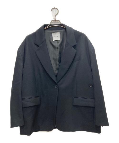 CLANE（クラネ）CLANE (クラネ) 2WAY ARRANGE TAILORED OVER JACKET/2ウェイ アレンジ テーラード オーバー ジャケット ブラック サイズ:1の古着・服飾アイテム