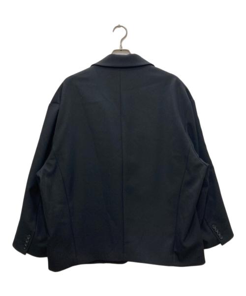 CLANE（クラネ）CLANE (クラネ) 2WAY ARRANGE TAILORED OVER JACKET/2ウェイ アレンジ テーラード オーバー ジャケット ブラック サイズ:1の古着・服飾アイテム