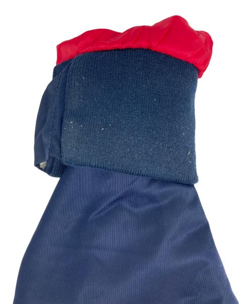 DIESEL（ディーゼル）DIESEL (ディーゼル) デニム切替MA-1ジャケット ネイビー サイズ:Ｌの古着・服飾アイテム