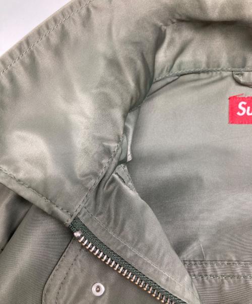 SUPREME（シュプリーム）Supreme (シュプリーム) ファイヤーマンジャケット グリーン サイズ:Sの古着・服飾アイテム
