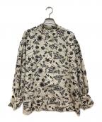SUMI STYLEスミ スタイル）の古着「総柄シャツ」｜ベージュ