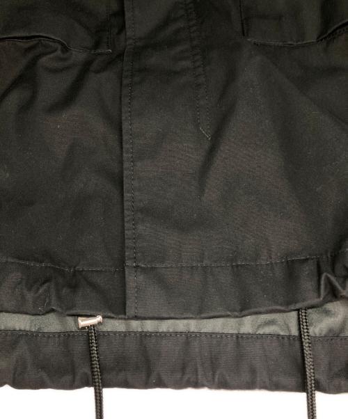 ALMOSTBLACK（オールモストブラック）ALMOSTBLACK (オールモストブラック) BLOUSON WITH HOOD BLACK/ブルゾン ウィズ フード ブラック ブラック サイズ:2の古着・服飾アイテム