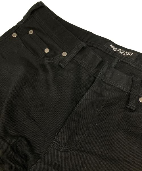 NEIL BARRETT（ニールバレット）NEIL BARRETT (ニールバレット) レザー切替スキニーパンツ ブラック サイズ:31の古着・服飾アイテム