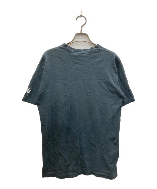 stussy（ステューシー）stussy (ステューシー) クラウンプリントTシャツ グレー サイズ:Ⅿの古着・服飾アイテム