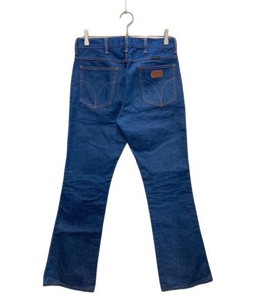 Hysteric Glamour（ヒステリックグラマー）Hysteric Glamour (ヒステリックグラマー) ブロークンデニムフレアパンツ インディゴ サイズ:30の古着・服飾アイテム