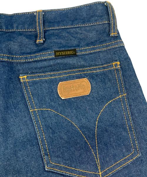 Hysteric Glamour（ヒステリックグラマー）Hysteric Glamour (ヒステリックグラマー) ブロークンデニムフレアパンツ インディゴ サイズ:30の古着・服飾アイテム