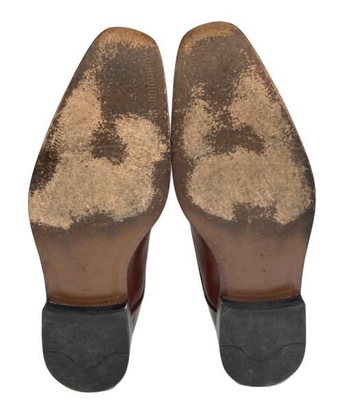 BOSS HUGO BOSS（ボス ヒューゴボス）BOSS HUGO BOSS (ボス ヒューゴボス) ストレートチップシューズ ブラウン サイズ:6 1/2の古着・服飾アイテム