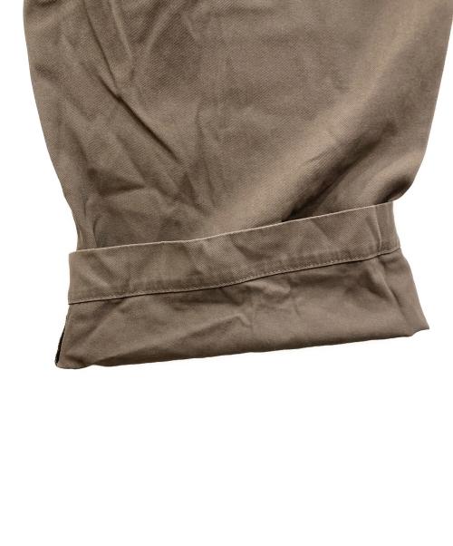 URU（ウル）URU (ウル) COTTON GABARD INEFATIGUE PANTS/コットン ギャバード ファティーグ パンツ ブラウン サイズ:3の古着・服飾アイテム