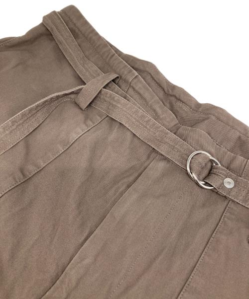 URU（ウル）URU (ウル) COTTON GABARD INEFATIGUE PANTS/コットン ギャバード ファティーグ パンツ ブラウン サイズ:3の古着・服飾アイテム