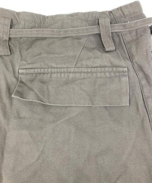 URU（ウル）URU (ウル) COTTON GABARD INEFATIGUE PANTS/コットン ギャバード ファティーグ パンツ ブラウン サイズ:3の古着・服飾アイテム