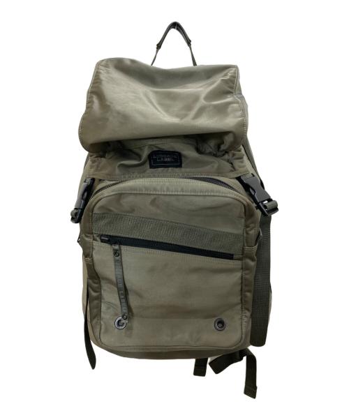 LUGGAGE LABEL（ラゲッジ レーベル）LUGGAGE LABEL (ラゲッジ レーベル) リュック カーキの古着・服飾アイテム