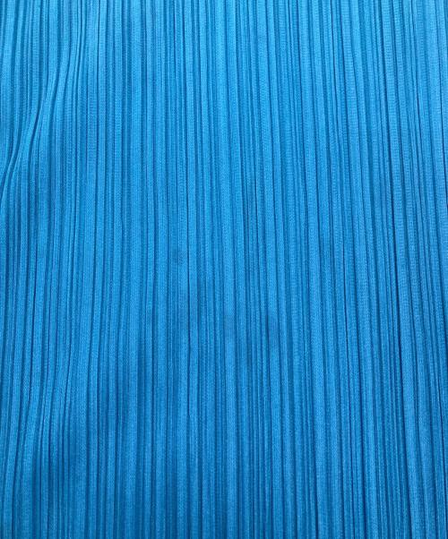 PLEATS PLEASE（プリーツプリーズ）PLEATS PLEASE (プリーツプリーズ) プリーツワンピース ブルー サイズ:Lの古着・服飾アイテム