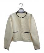 BALLSEYボールジィ）の古着「ミラノリブ クルーネックカーディガン」｜アイボリー