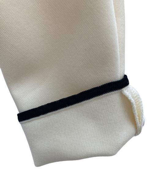 BALLSEY（ボールジィ）BALLSEY (ボールジィ) ミラノリブ クルーネックカーディガン アイボリー サイズ:Sの古着・服飾アイテム