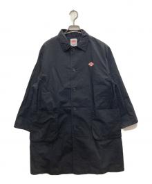 DANTON（ダントン）の古着「DOWNPROOF WORK COAT/ダウンプルーフ ワーク コート」｜ブラック