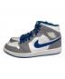 NIKE (ナイキ) AIR JORDAN 1 MID/エアジョーダン１ミッド グレー×ブルー サイズ:cm26：8000円