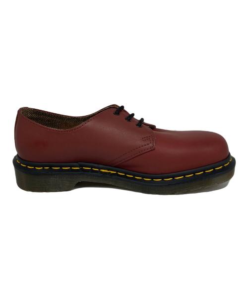 Dr.Martens（ドクターマーチン）Dr.Martens (ドクターマーチン) 3ホールシューズ レッド サイズ:UK5/EU38/USM6/USL7の古着・服飾アイテム