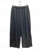 mizuiro-indミズイロインド）の古着「イージーワイドパンツ」｜グレー