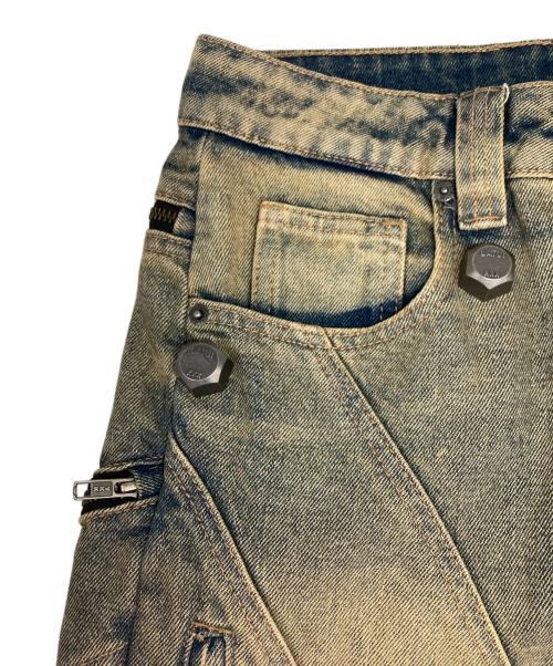 LATUI ATELIER（ラトゥイ アトリエ）LATUI ATELIER (ラトゥイ アトリエ) UNCUT FERAL JEANS/アンカットフィアラル ジーンズ インディゴ サイズ:Sの古着・服飾アイテム