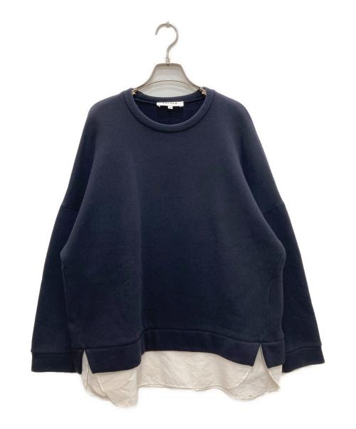 ENFOLD（エンフォルド）ENFOLD (エンフォルド) CUT AND SEWN/カットアンドスウェン ネイビー サイズ:38の古着・服飾アイテム