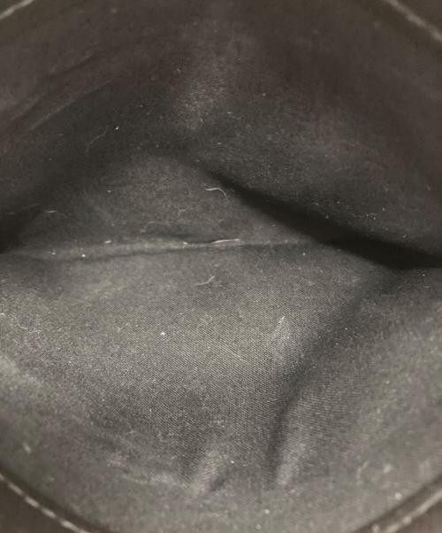 BALENCIAGA（バレンシアガ）BALENCIAGA (バレンシアガ) ネイビーカバス キャンバストートバッグ ホワイト×ブラックの古着・服飾アイテム