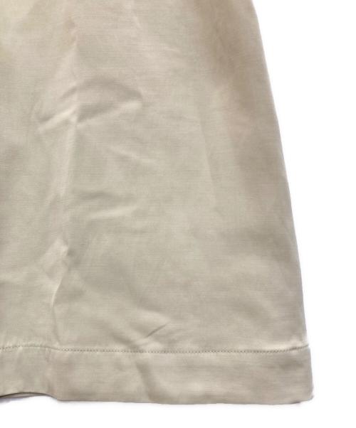 BALLSEY（ボールジィ）BALLSEY (ボールジィ) ニフティーダブルクロス ステンカラーコート グリーン サイズ:36の古着・服飾アイテム