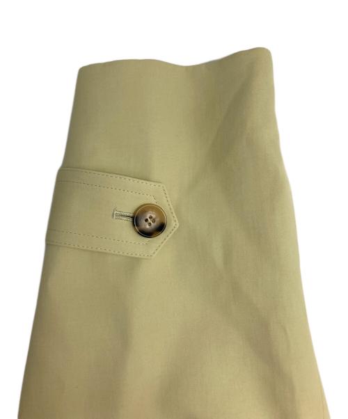 BALLSEY（ボールジィ）BALLSEY (ボールジィ) ニフティーダブルクロス ステンカラーコート グリーン サイズ:36の古着・服飾アイテム