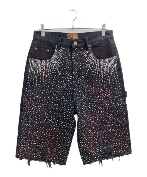 BIRTH OF ROYAL CHILD（バース オブ ロイヤル チャイルド）BIRTH OF ROYAL CHILD Redial 20k Diamond Shorts in Washed Black/リダイヤル20kダイヤモンドショーツインウォッシュドブラック ブラック サイズ:Sの古着・服飾アイテム