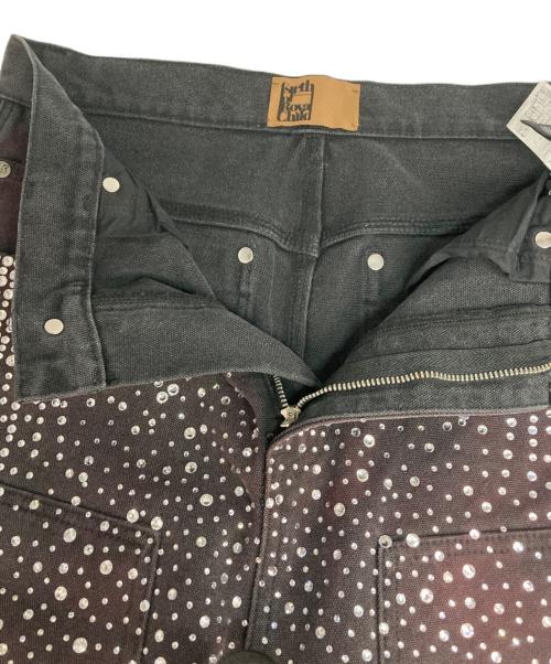 BIRTH OF ROYAL CHILD（バース オブ ロイヤル チャイルド）BIRTH OF ROYAL CHILD Redial 20k Diamond Shorts in Washed Black/リダイヤル20kダイヤモンドショーツインウォッシュドブラック ブラック サイズ:Sの古着・服飾アイテム
