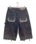 BIRTH OF ROYAL CHILD Redial 20k Diamond Shorts in Washed Black/リダイヤル20kダイヤモンドショーツインウォッシュドブラック ブラック サイズ:S：36000円